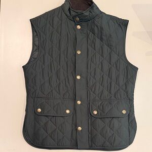 Men's Barbour Quilted Hunter Green Vest